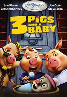 دانلود انیمیشن حکایت‌ های ناپایدار: 3 خوک و یک بچه Unstable Fables: 3 Pigs & a Baby 2008 ✔️ دوبله و زیرنویس فارسی