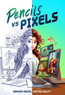 دانلود انیمیشن مداد در مقابل پیکسل Pencils Vs Pixels 2023 ✔️ دوبله و زیرنویس فارسی